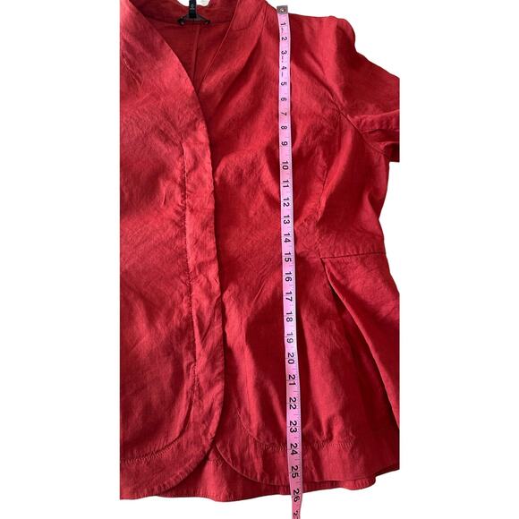 Eileen Fisher Pimento High Collar Jacket - XL (NWT) - Picture 10 of 11